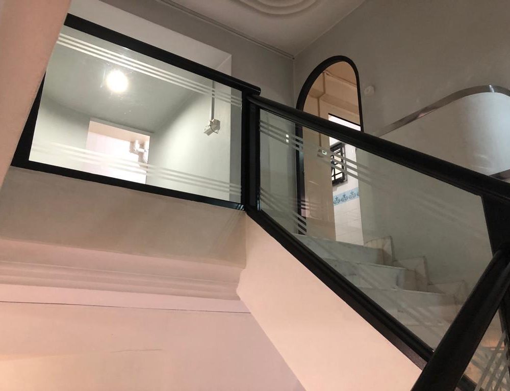 HDB BCA Submission - Glass Railing and Hacking of Wall