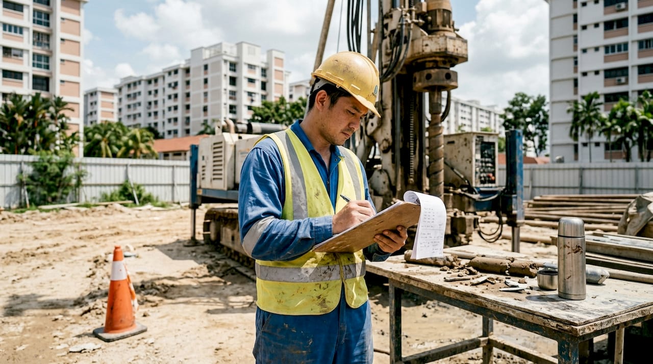 Geotechnical investigation guide for Singapore developers